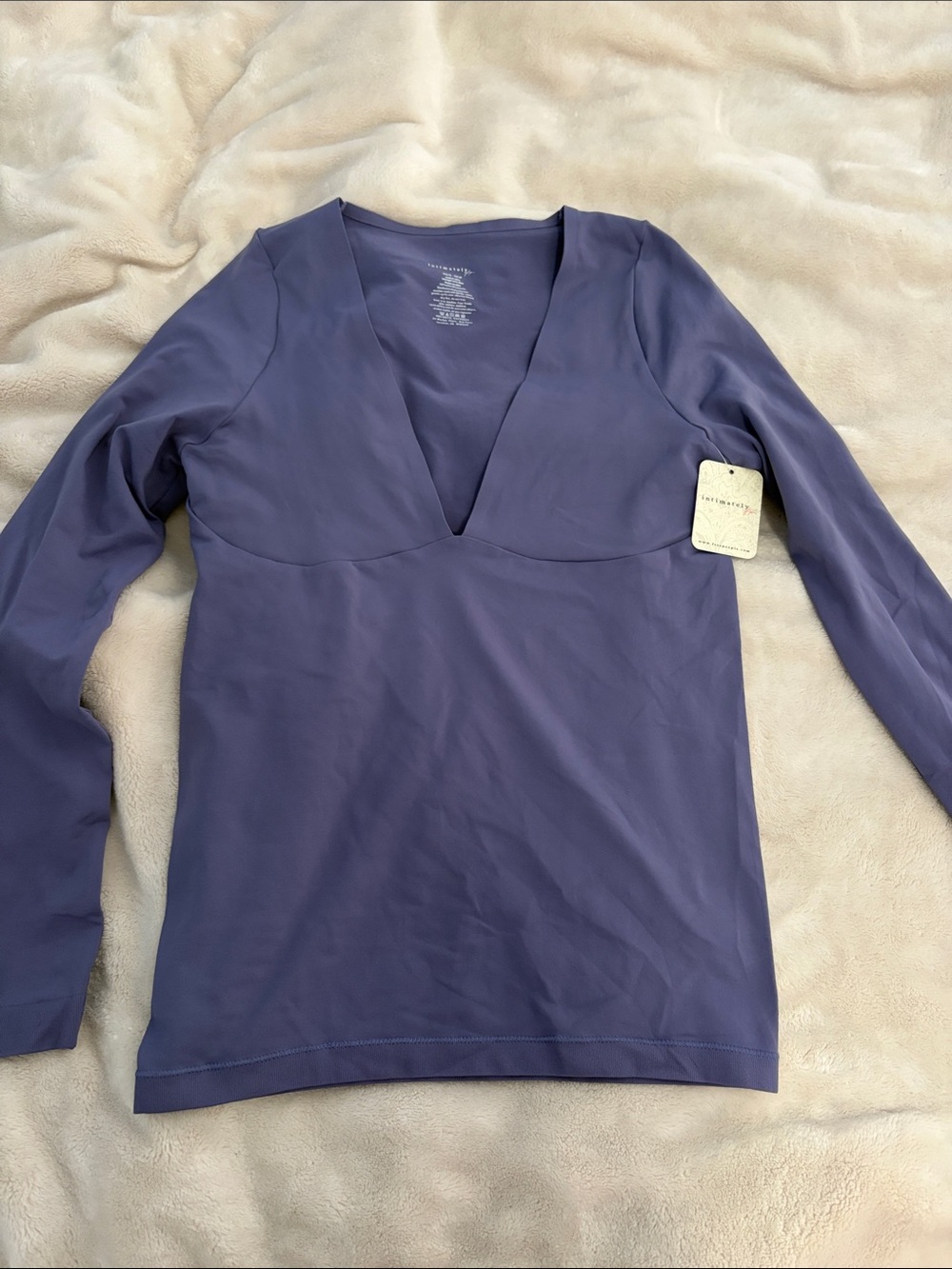 Free People Long Sleeve V-Neck Women's Top
